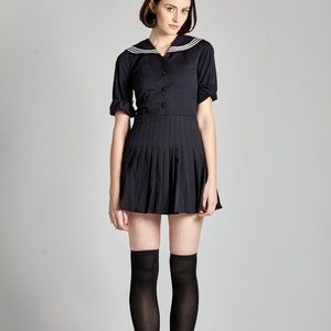 Belle de Mer Dress (Navy)